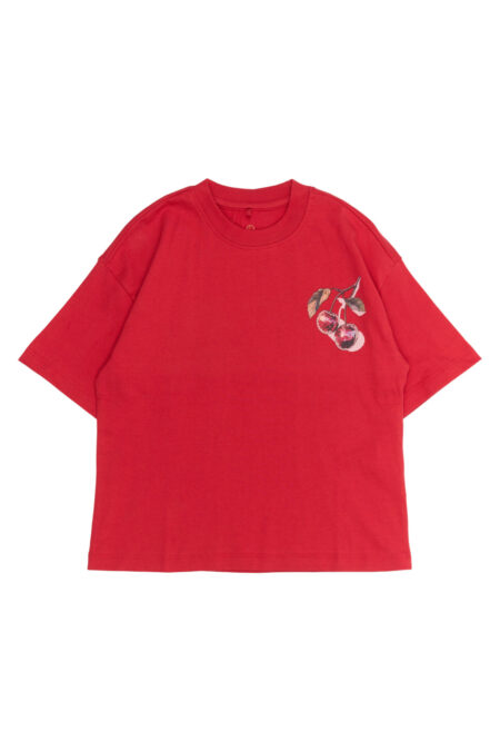 Girls red Cherry T-Shirt - The New