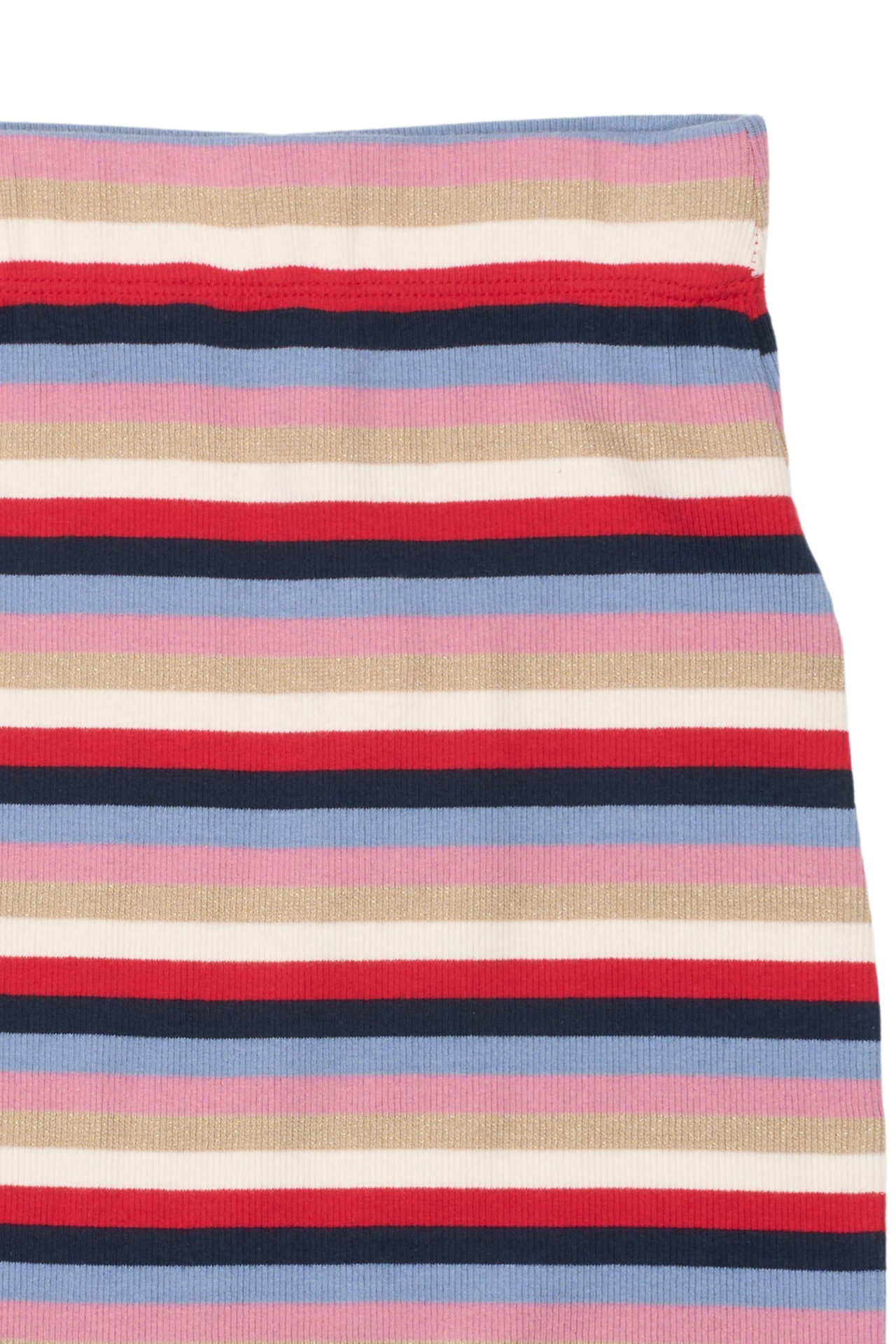 Girls Striped Ribbed Skirt - The New